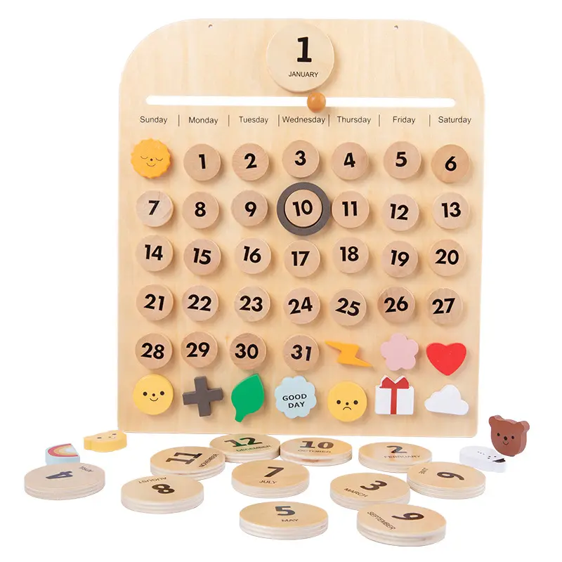Wooden Calendar – Teaching Timbers