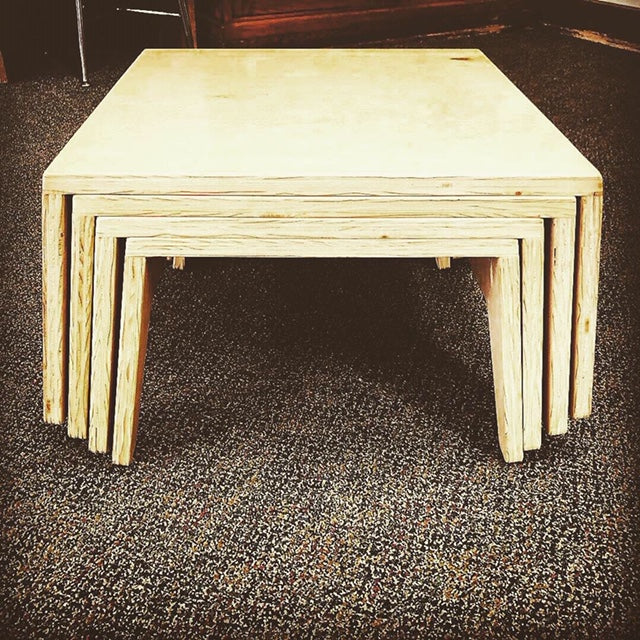 Stacking Floor Table Set – Teaching Timbers