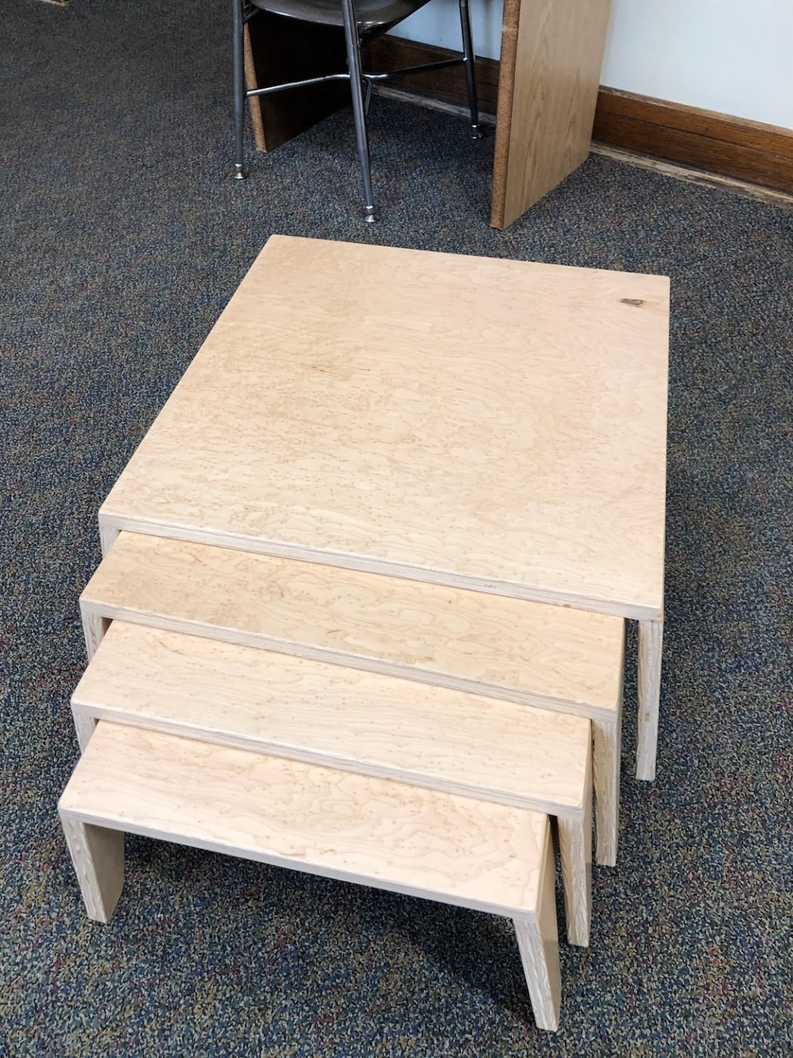 Stacking Floor Table Set – Teaching Timbers